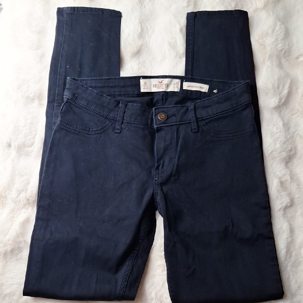 Hollister Dark Blue Denim Pants